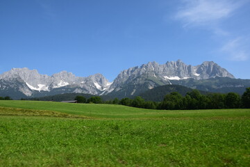 The Austrian Alps in Tyrol 