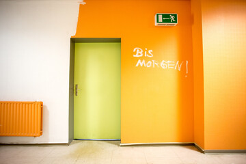 Bis morgen