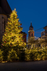 Weihnachtsbeleuchtung in Heilbronn