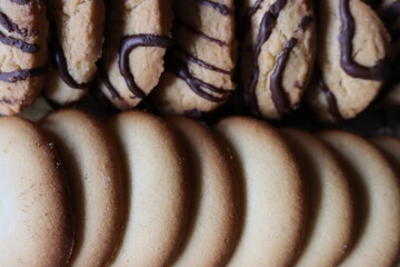 delicious biscuits with an amazing look and an exquisite taste pleasant smell