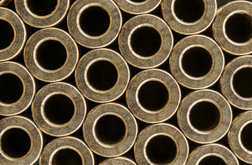 backround pattern from brass distance bushes