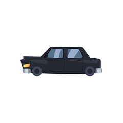black car icon vector design