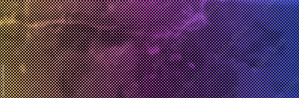 Poster abstract halftone pattern. dotted grunge texture. gradient vector illustration