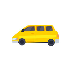 yellow car icon vector design