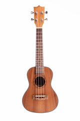 Obraz na płótnie Canvas Studio shot of ukulele guitar