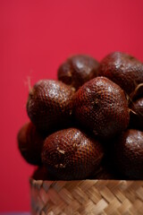 Salak is the specific friuts from Archipelago, Indonesia 