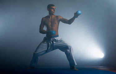 Obraz premium An image of a taekwondo martial arts master