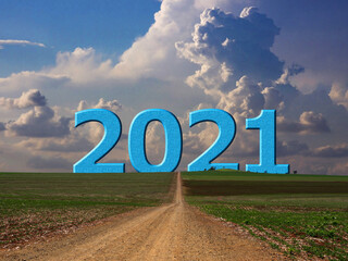 2021 road sky clouds rural 