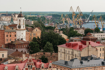 view of the town