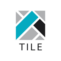 Vector logo of tiles, floors and repairs