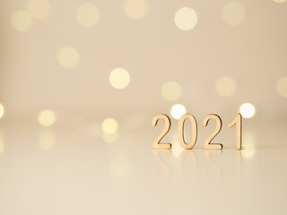  nowy rok 2021, napis, szczęśliwego nowego roku  - obrazy, fototapety, plakaty