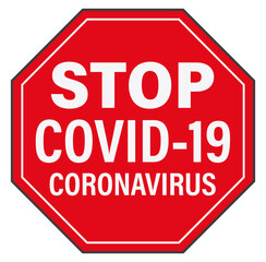 Stop, Covid-19, Coronavirus