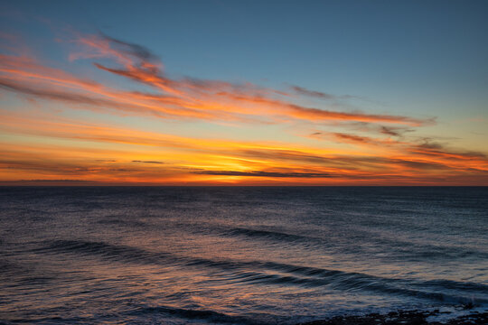 Sunsent over water
