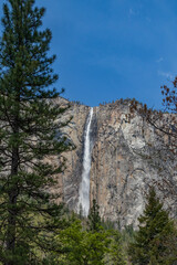 Fototapeta na wymiar Bridalveil Falls, Yosemite National Park, California, USA 