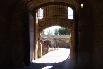 Obraz premium Castle at Lleida, Spain