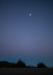 moon in the sky
