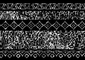 abstract animal print texture design	
