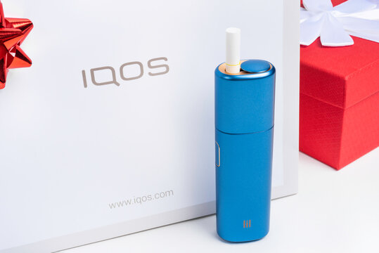 lil SOLID - new by IQOS - Electric Tobacco Heating System. Electronic Cigarette Technology, alternative smoking.