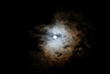 Obraz na płótnie Canvas Lunar apocalypse