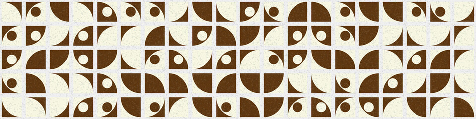 Abstract Geometric Pattern generative computational art illustration