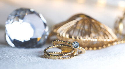 earrings with diamonds