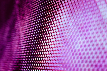 CloseUp LED blurred screen. LED soft focus background. abstract background ideal for design.