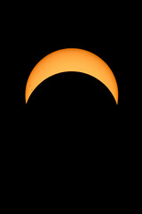 Partial phase of the 2017 Solar Eclipse