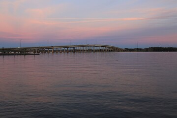 Obraz premium Bridges in Florida provide picturesque travels