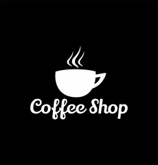 Typography vector graphic of coffee typography, coffee template, perfect for coffee shop, coffee company, coffee warehouse, shop templates, cafe typography, etc