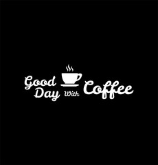 Typography vector graphic of coffee typography, coffee template, perfect for coffee shop, coffee company, coffee warehouse, shop templates, cafe typography, etc