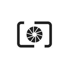 Camera icon vector