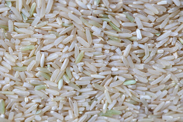 white rice background