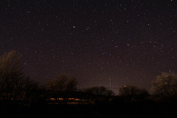 starry night sky