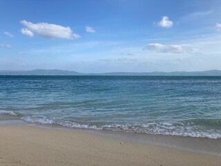 Fototapeta na wymiar 沖縄の綺麗な空と海