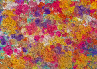 grungy old rough paper vintage style color stained illustration abstract background
