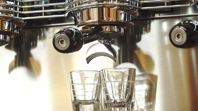 커피 머신 에스프레소 추출, Coffee machine Espresso extraction, Dalla Corte EVO2