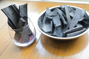 おしゃれで健康的な美しい竹炭