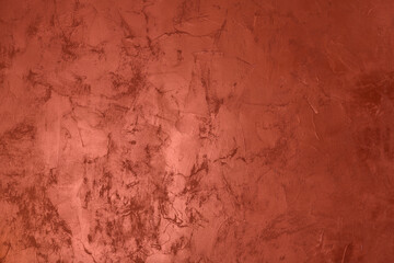 decorative plaster red-pink color of the sample
