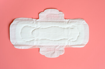 pure empty women's disposable menstrual sanitary pad or napkin for normal abundance of secretions...