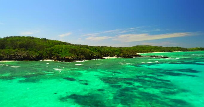 View Of Honeymoon Beach In Fiji