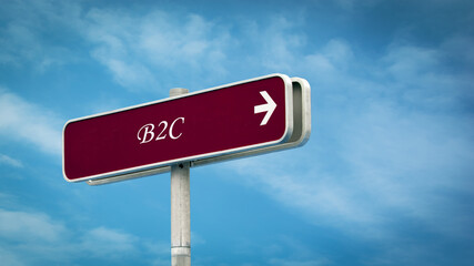 Street Sign to B2C