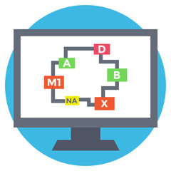 Fototapeta premium Web Routing
