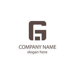 Letter G logo creative design vector illustration template