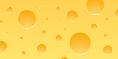 Cheese close up background. Vector Illustration