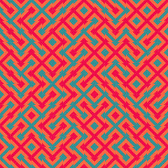 Abstract Geometric Pattern generative computational art illustration