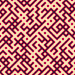 Abstract Geometric Pattern generative computational art illustration