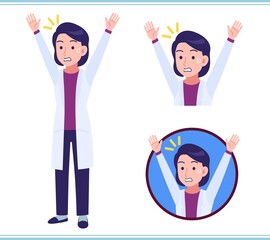 医療従事者の女性