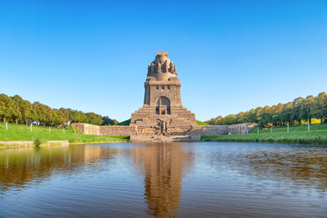 Monument to the Battle of the Nations (Volkerschlachtdenkmal) built in 1913 for the 100th anniversary of the battle, Leipzig, Germany