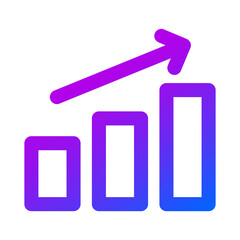 Up graph icon