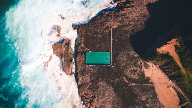 Gerringong Ocean Pool Top Down